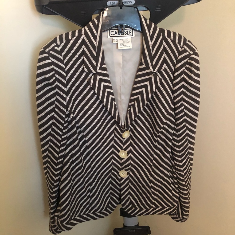 Carlisle stripped jacket